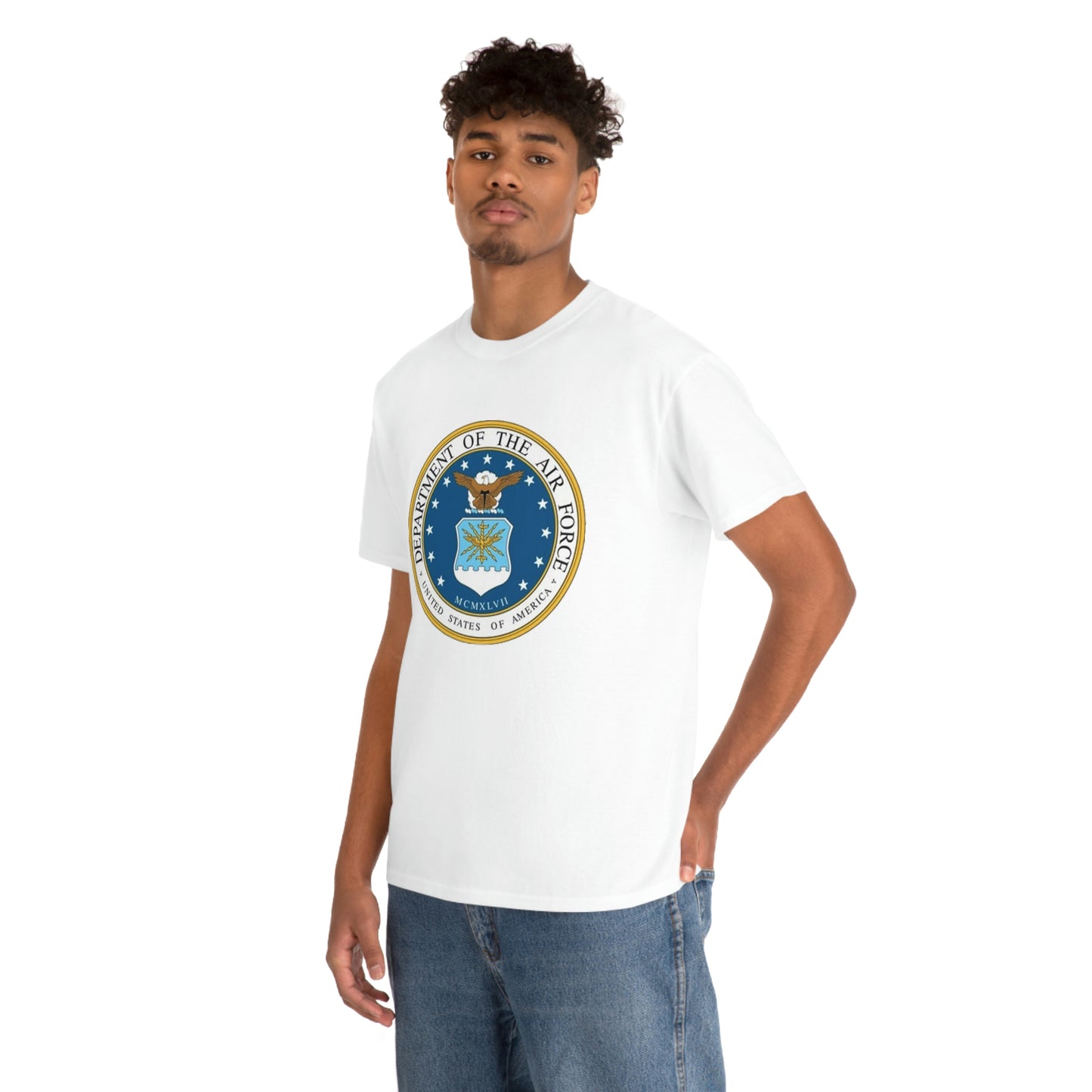 Air Force- Heavy Cotton Tee