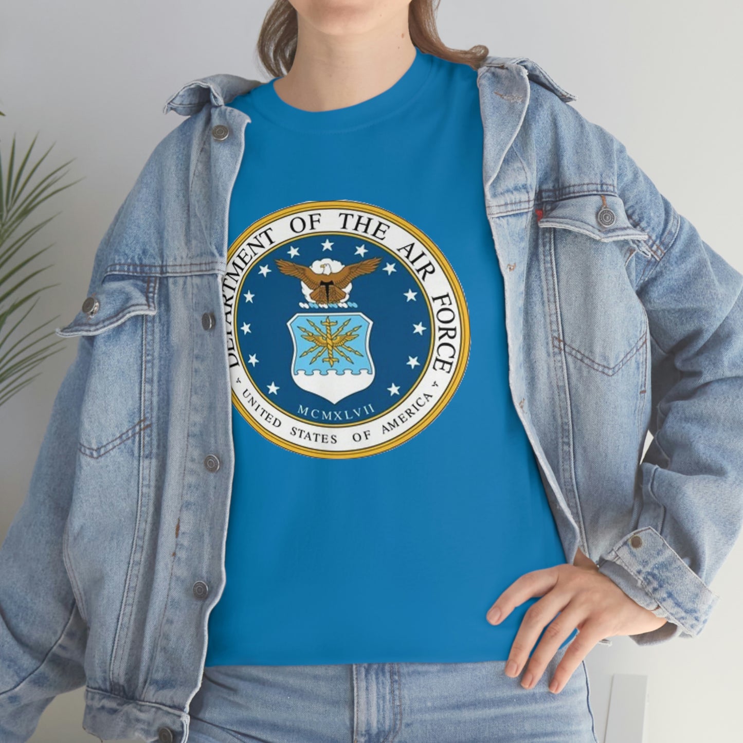 Air Force- Heavy Cotton Tee