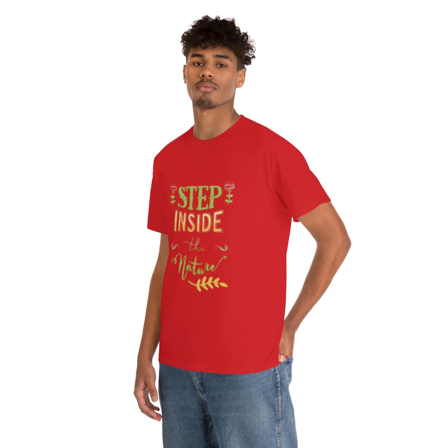 Step inside to nature- Heavy Cotton Tee