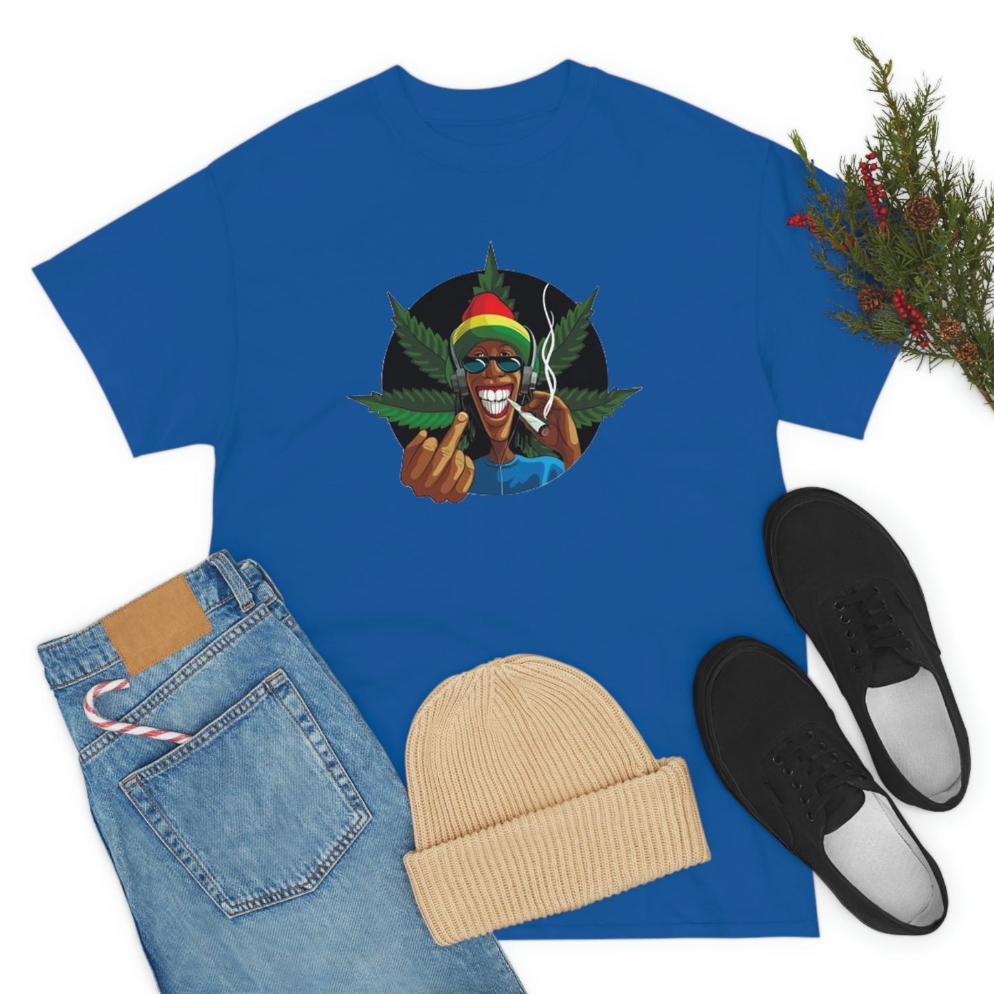 Weed—Heavy Cotton Tee