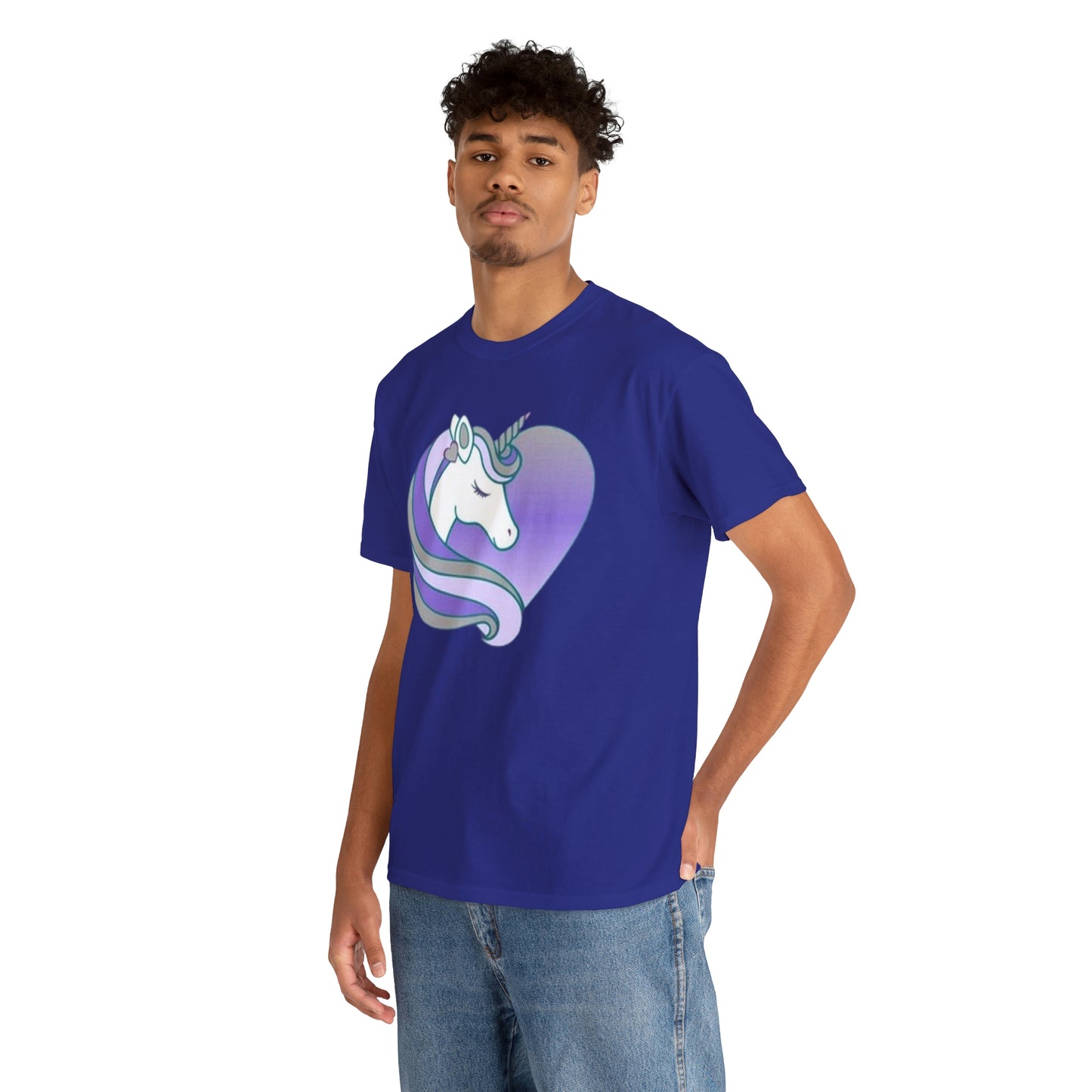 I am unicorn- Heavy Cotton Tee