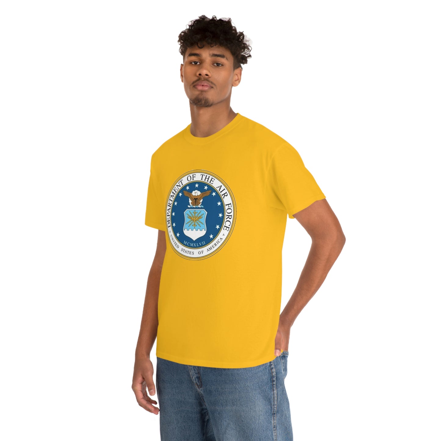 Air Force- Heavy Cotton Tee