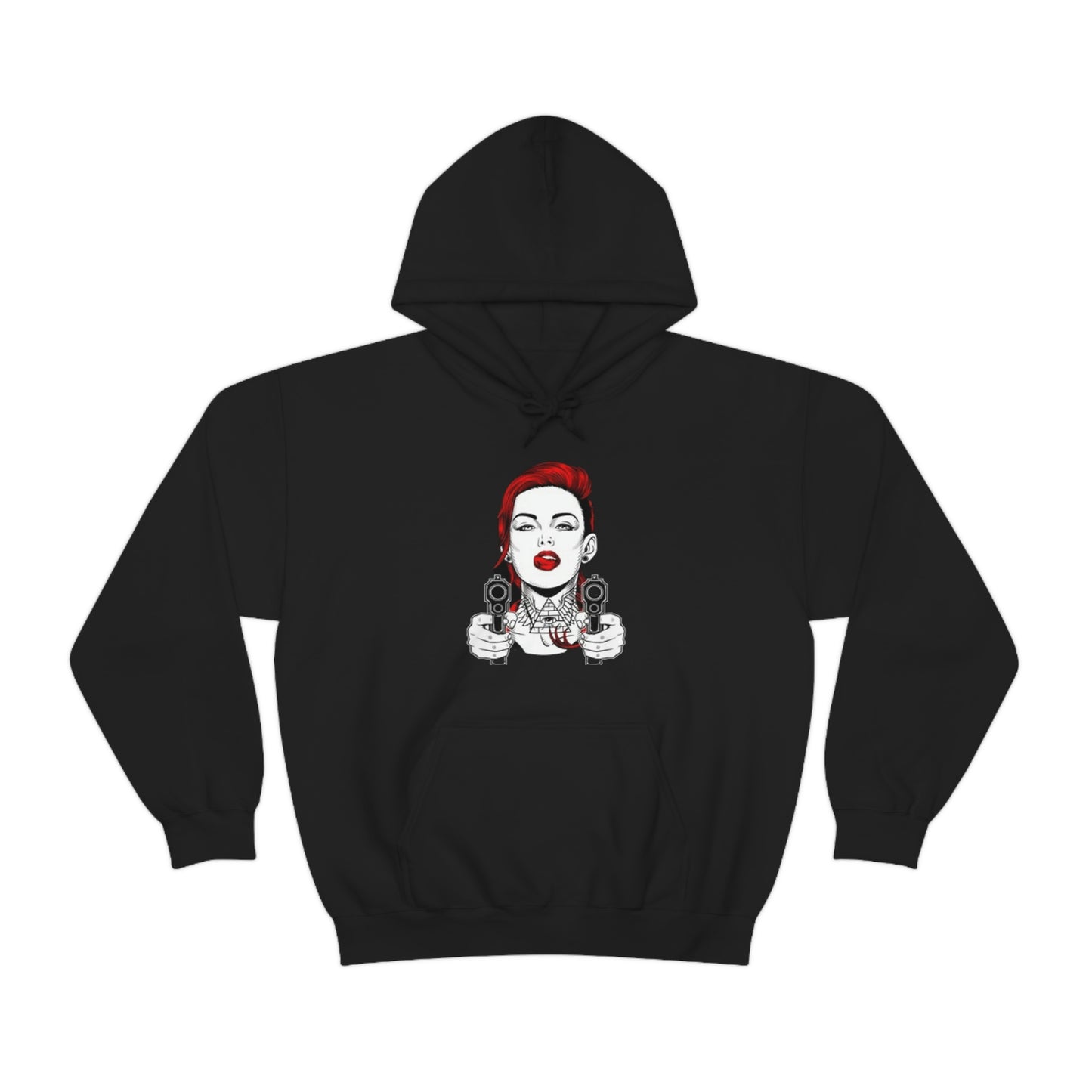 Girl gangster-Heavy Blend™ Hooded Sweatshirt