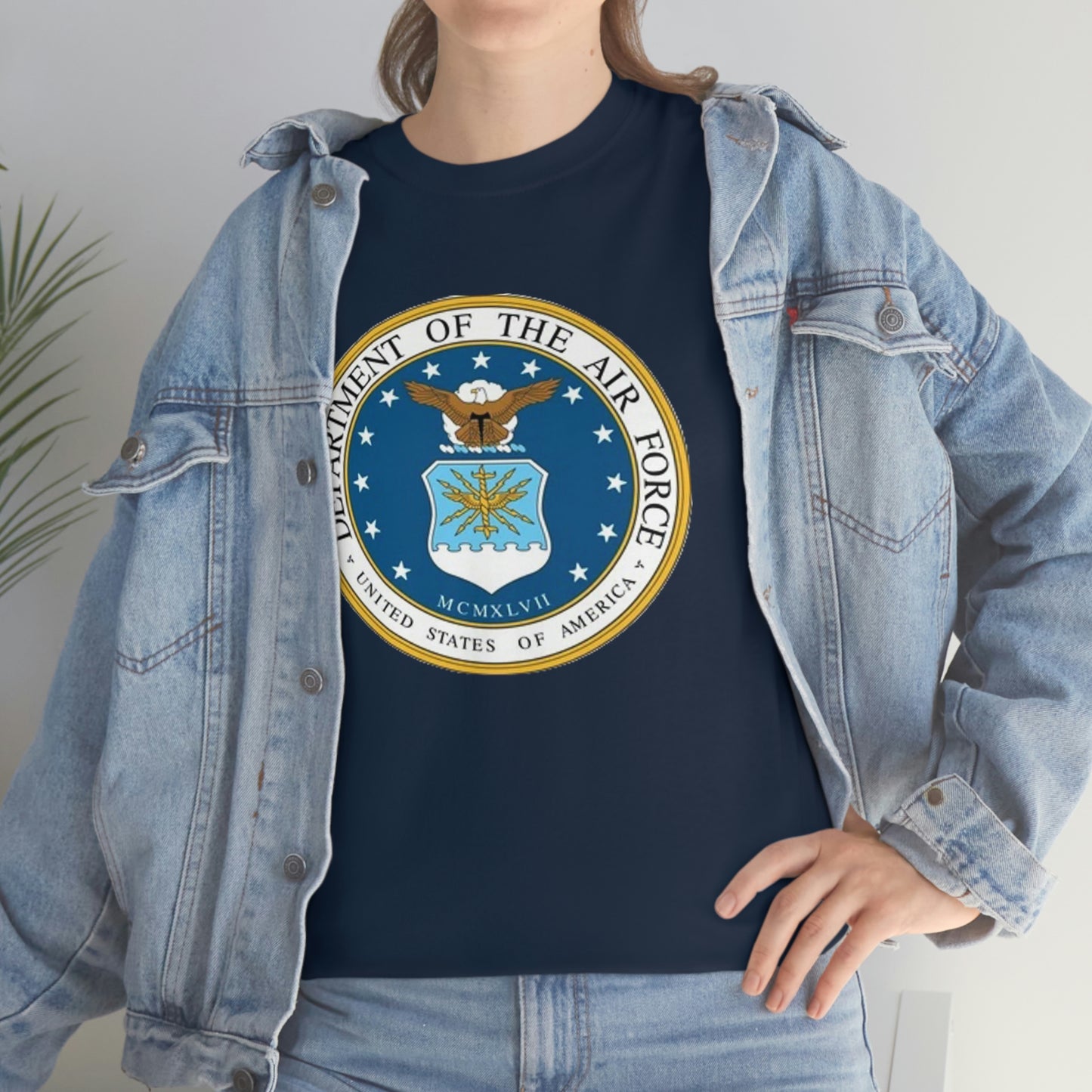 Air Force- Heavy Cotton Tee
