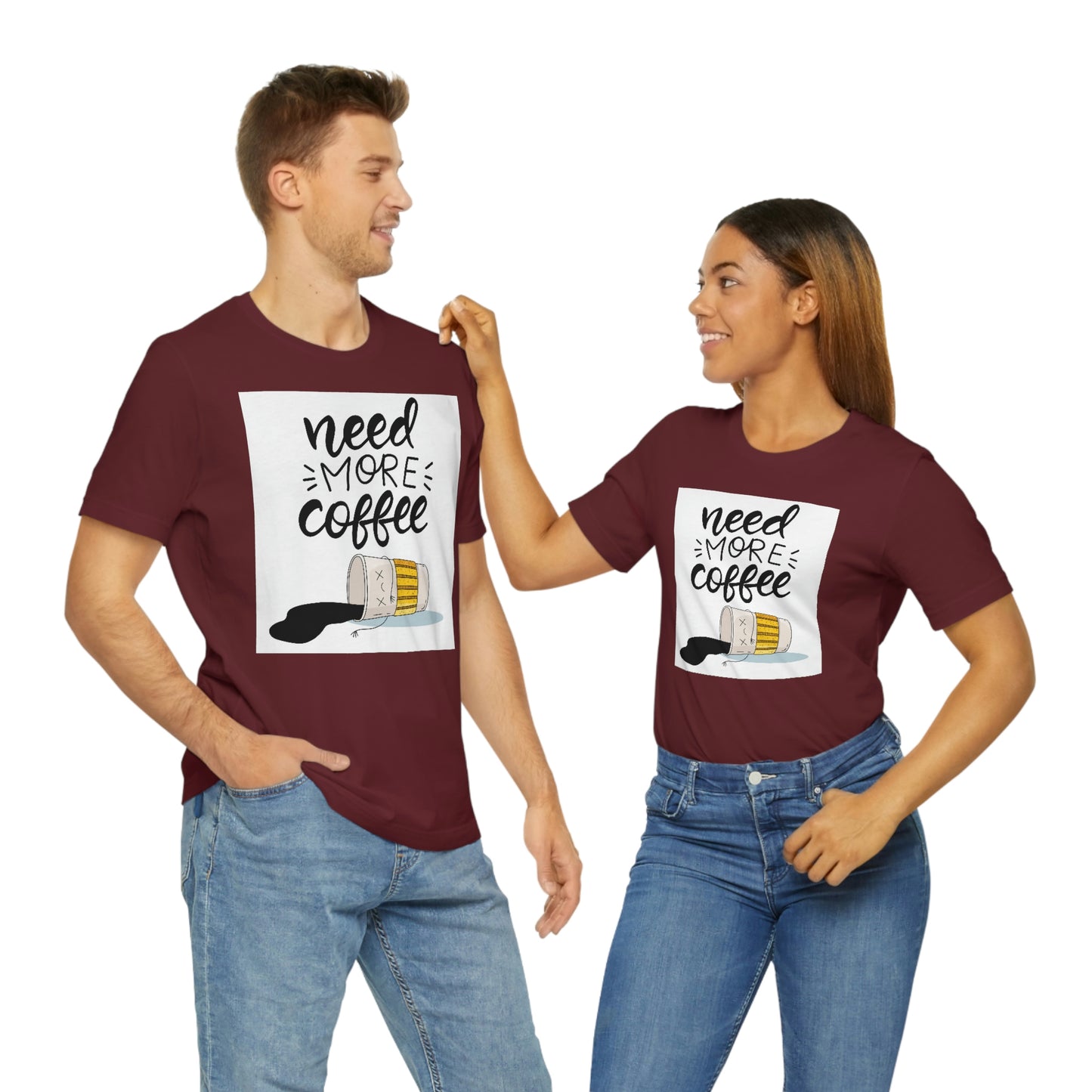 Need more coffee-Unisex Jersey Short Sleeve Tee