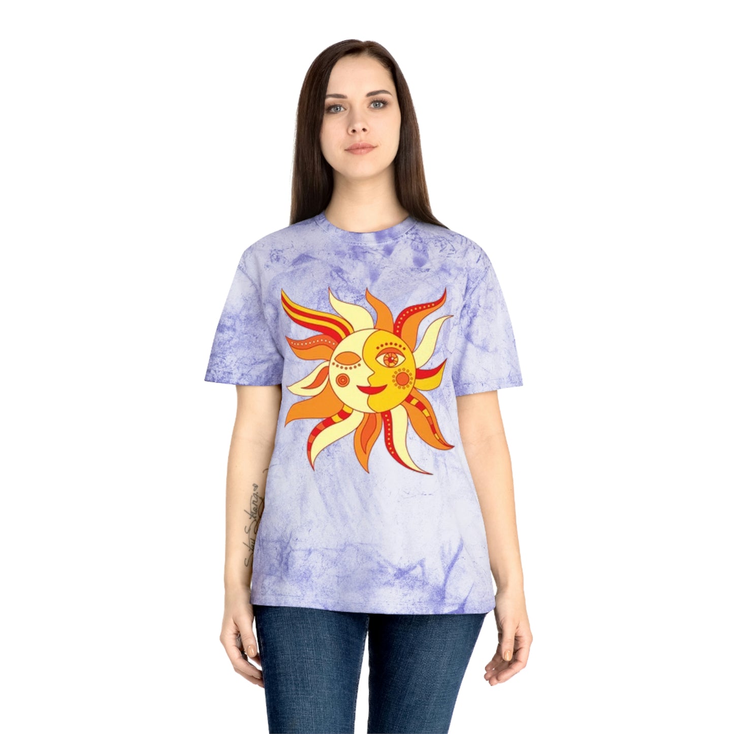 Sun and moon- Unisex Color Blast T-Shirt