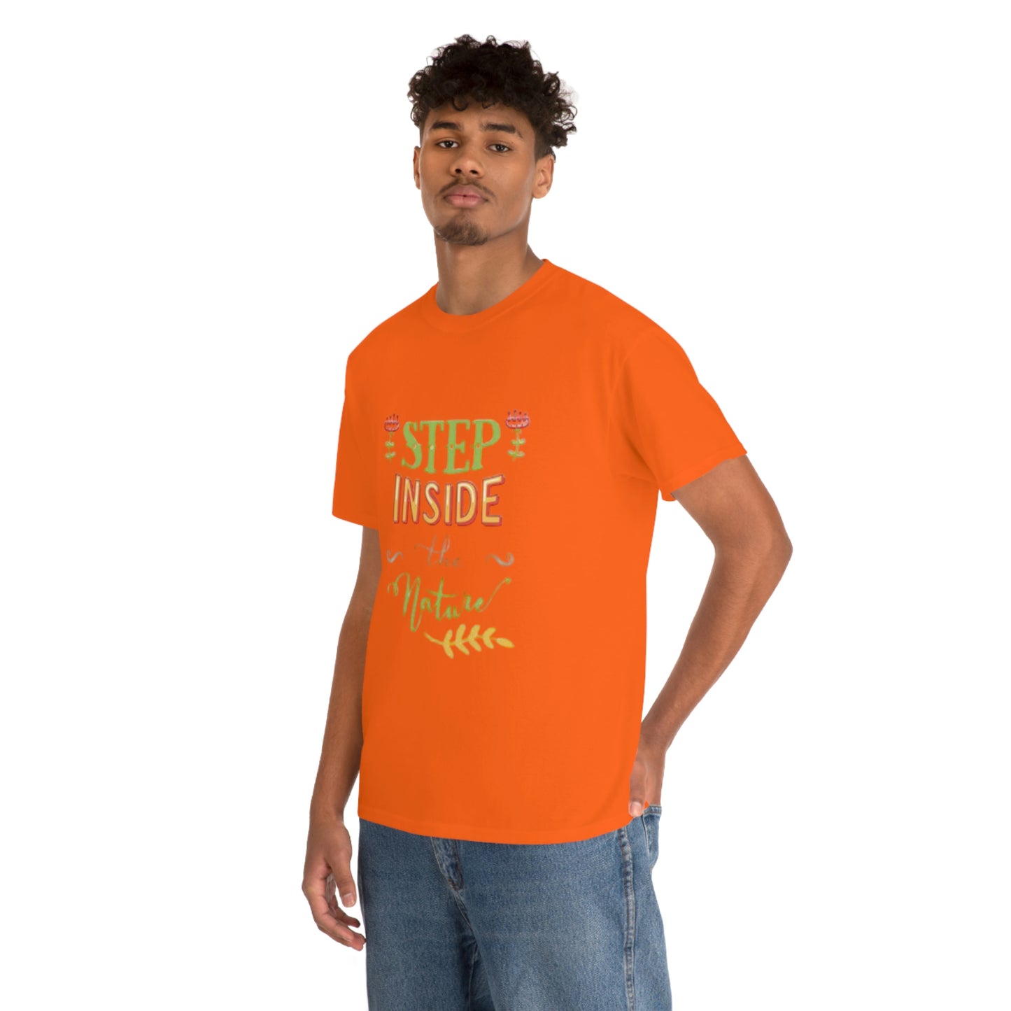 Step inside to nature- Heavy Cotton Tee