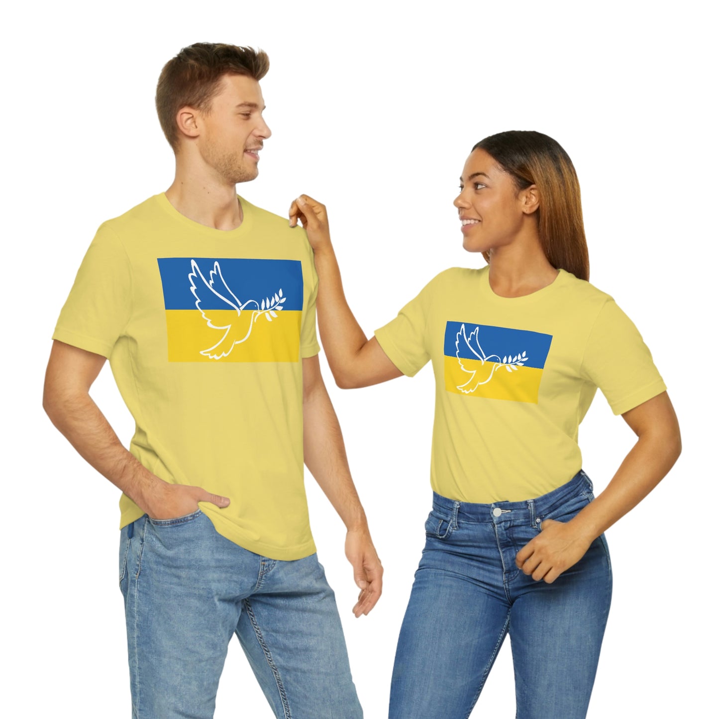 Peace- Unisex Jersey Short Sleeve Tee