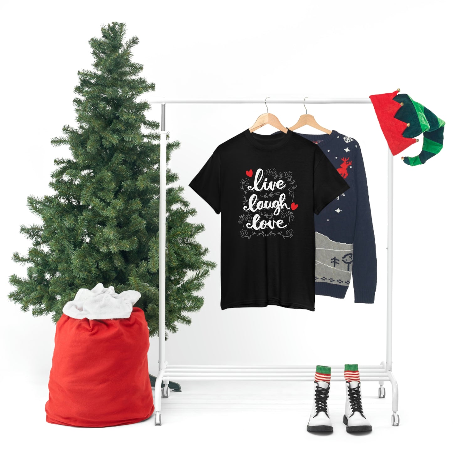 Live laugh love - Heavy Cotton Tee