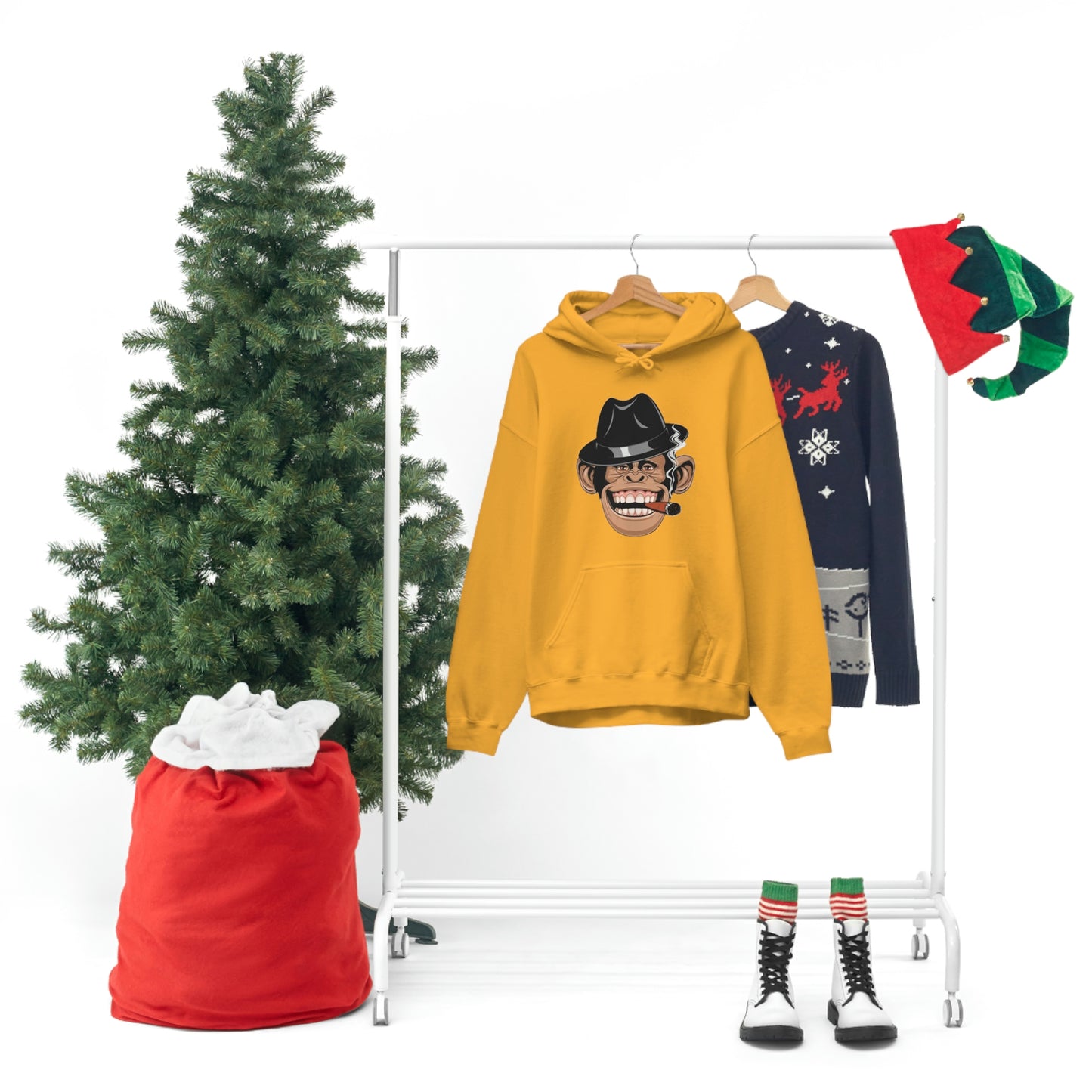 Gangster- Heavy Blend™ Hooded Sweatshirt