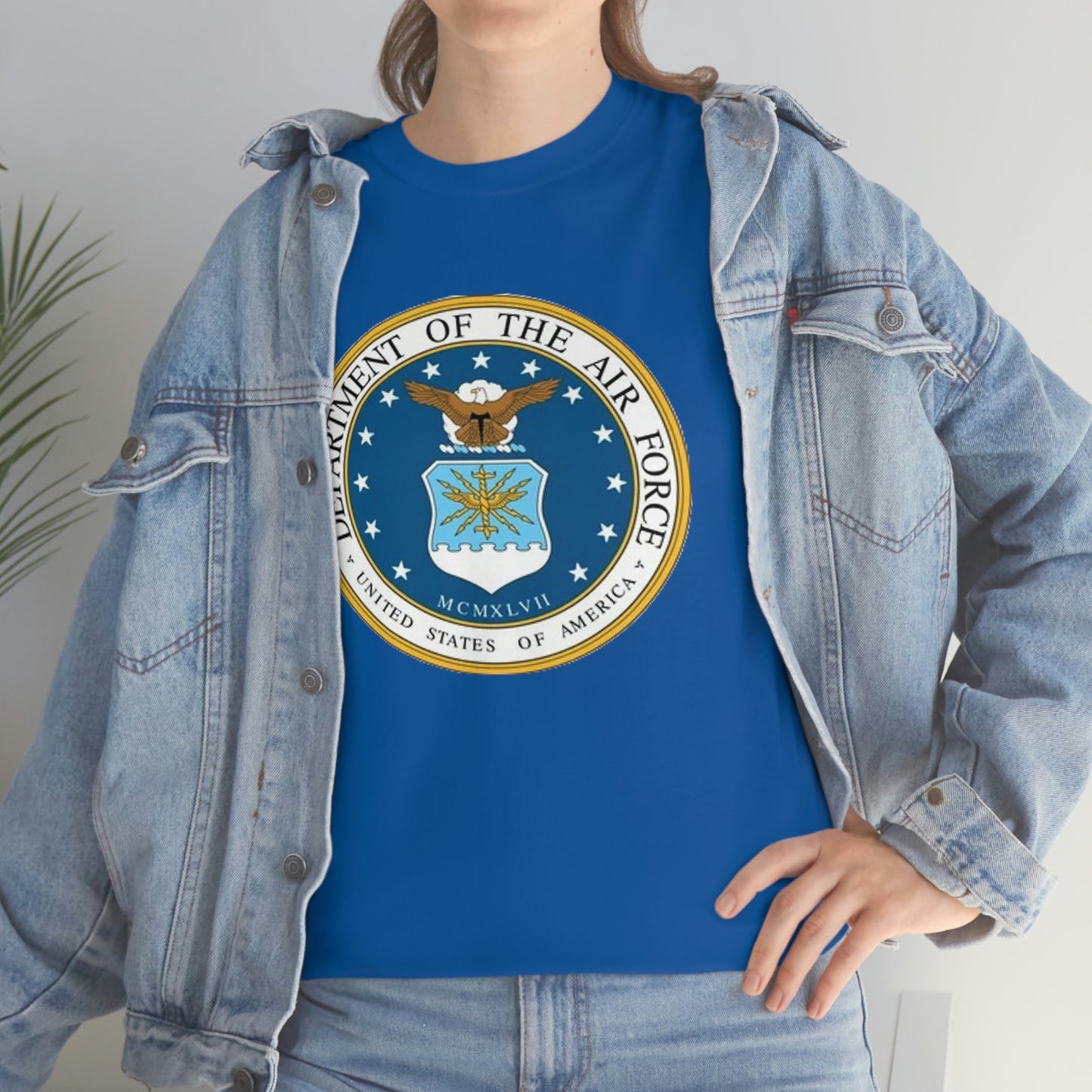 Air Force- Heavy Cotton Tee