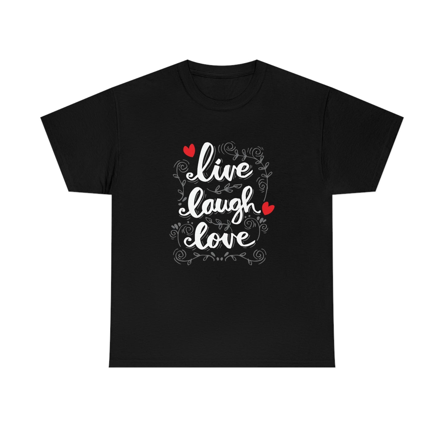 Live laugh love - Heavy Cotton Tee