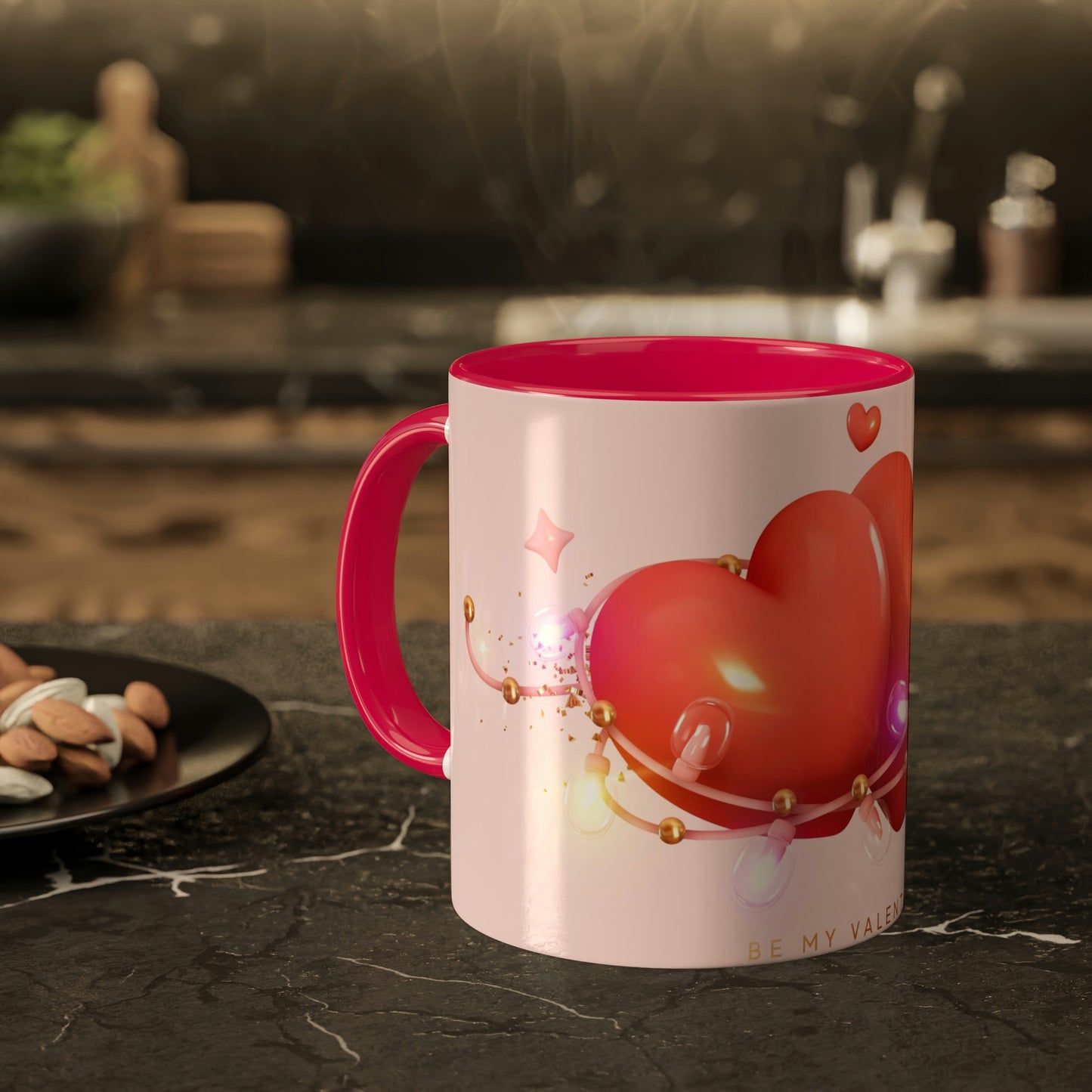 Heart coffee Mugs, 11oz