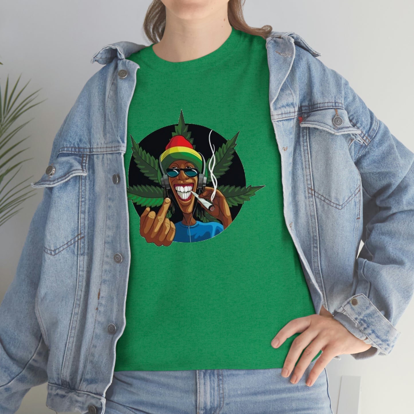Weed—Heavy Cotton Tee