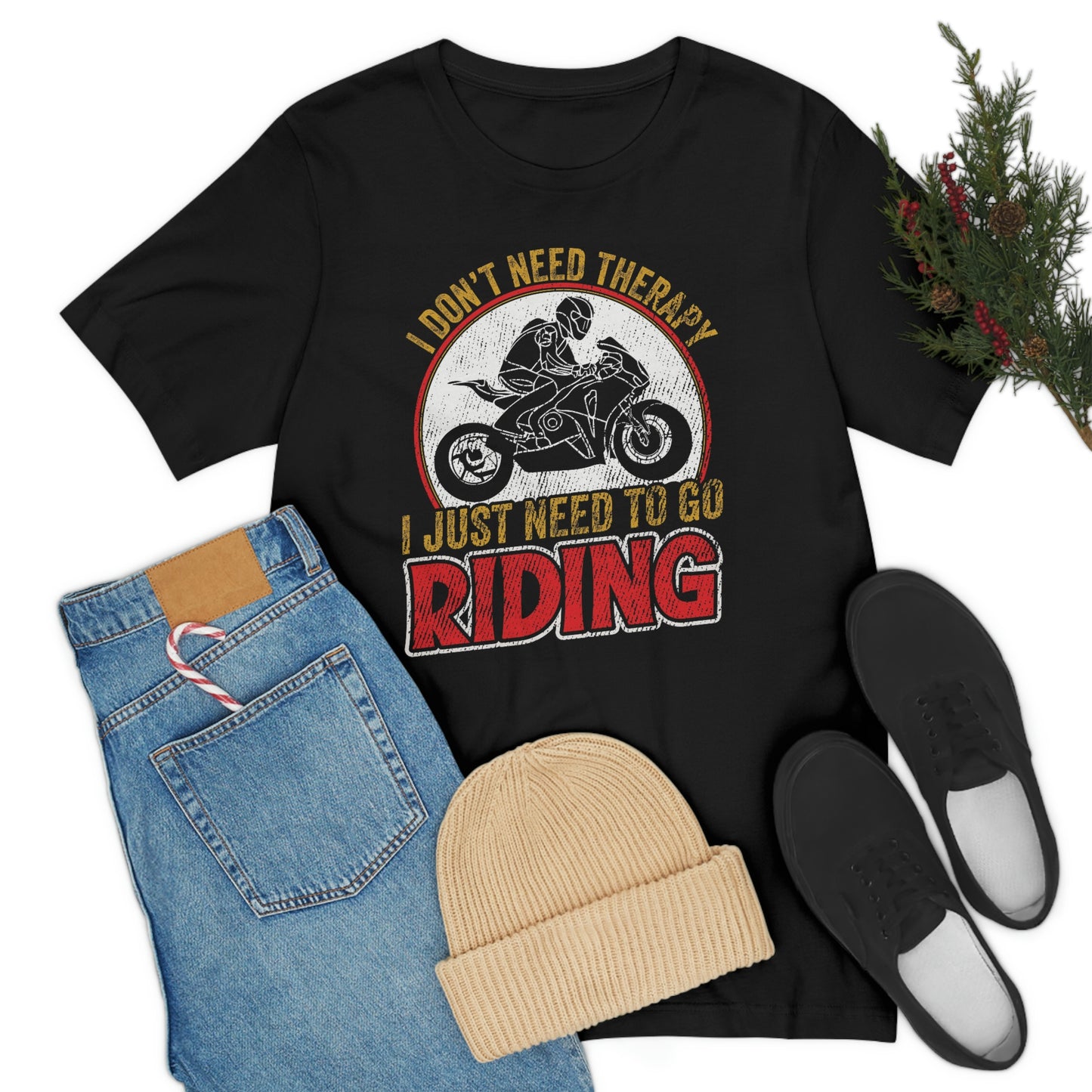 Go riding- Jersey Short Sleeve Tee