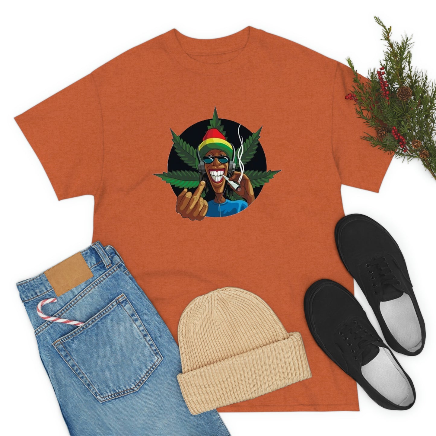 Weed—Heavy Cotton Tee