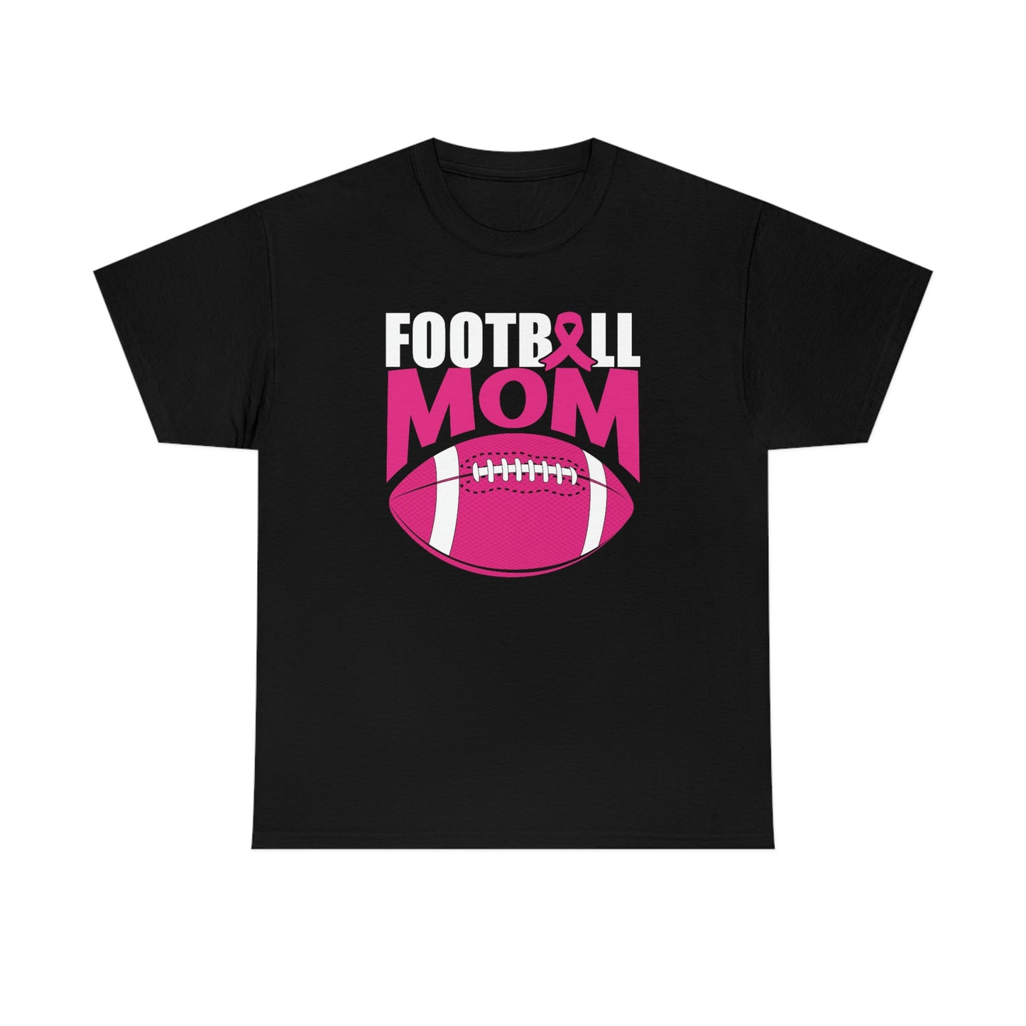 Football mom- Heavy Cotton Tee