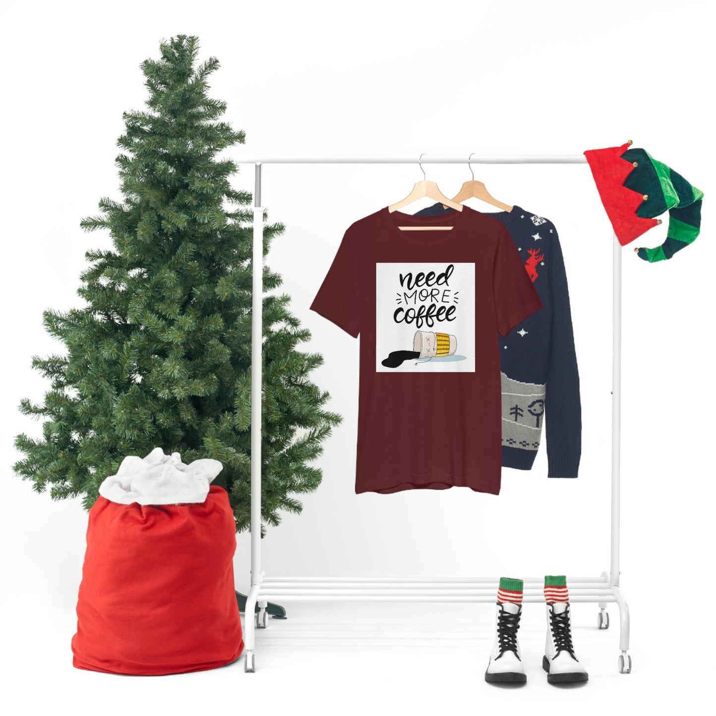 Need more coffee-Unisex Jersey Short Sleeve Tee