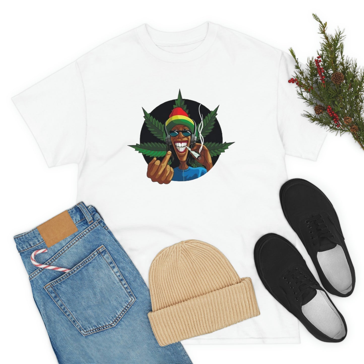 Weed—Heavy Cotton Tee