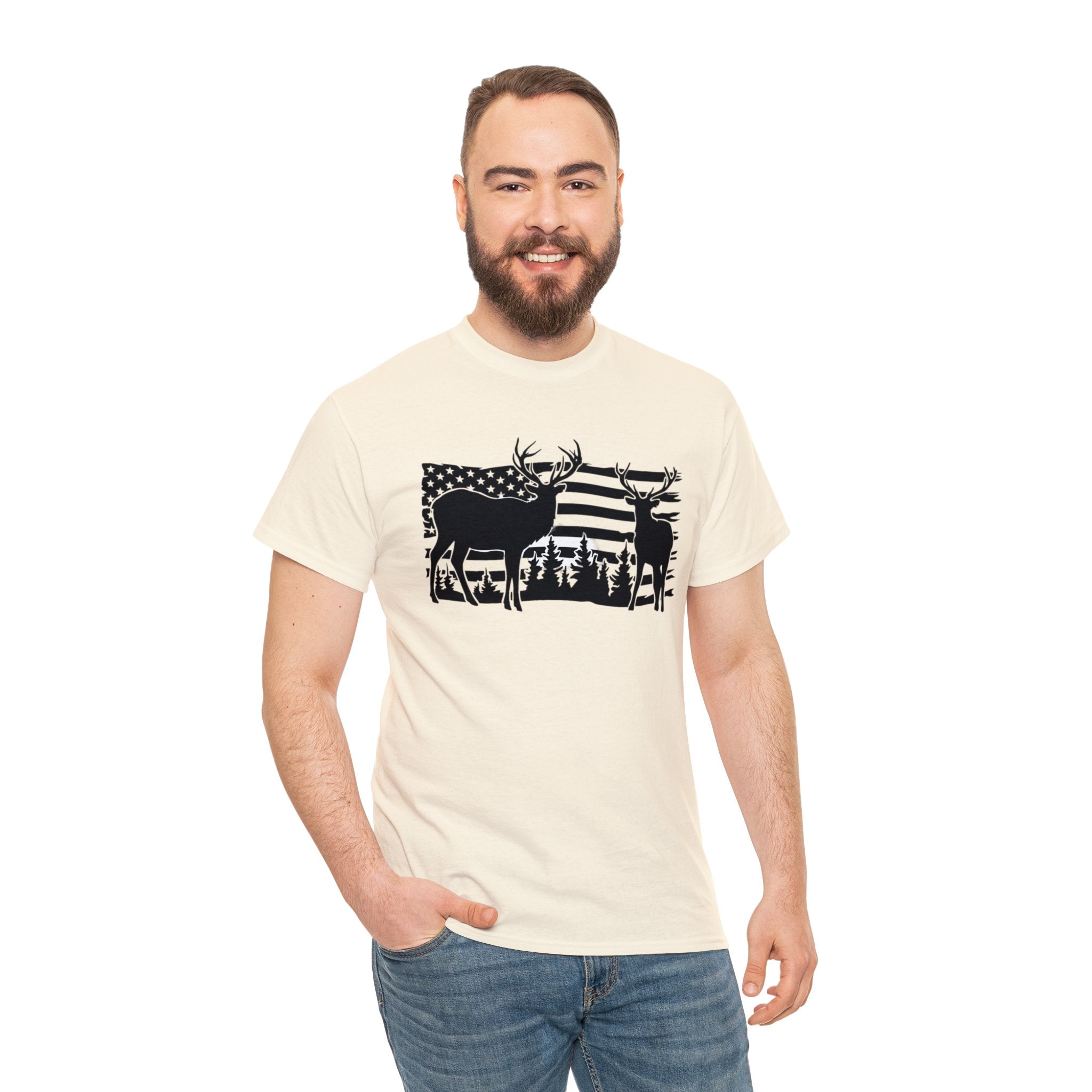Hunting- Unisex Heavy Cotton Tee
