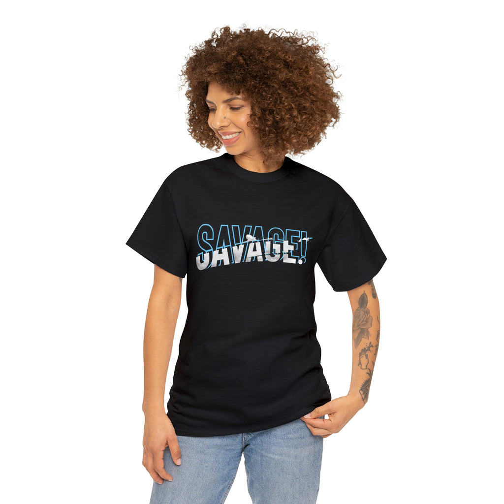 Savage- Heavy Cotton Tee
