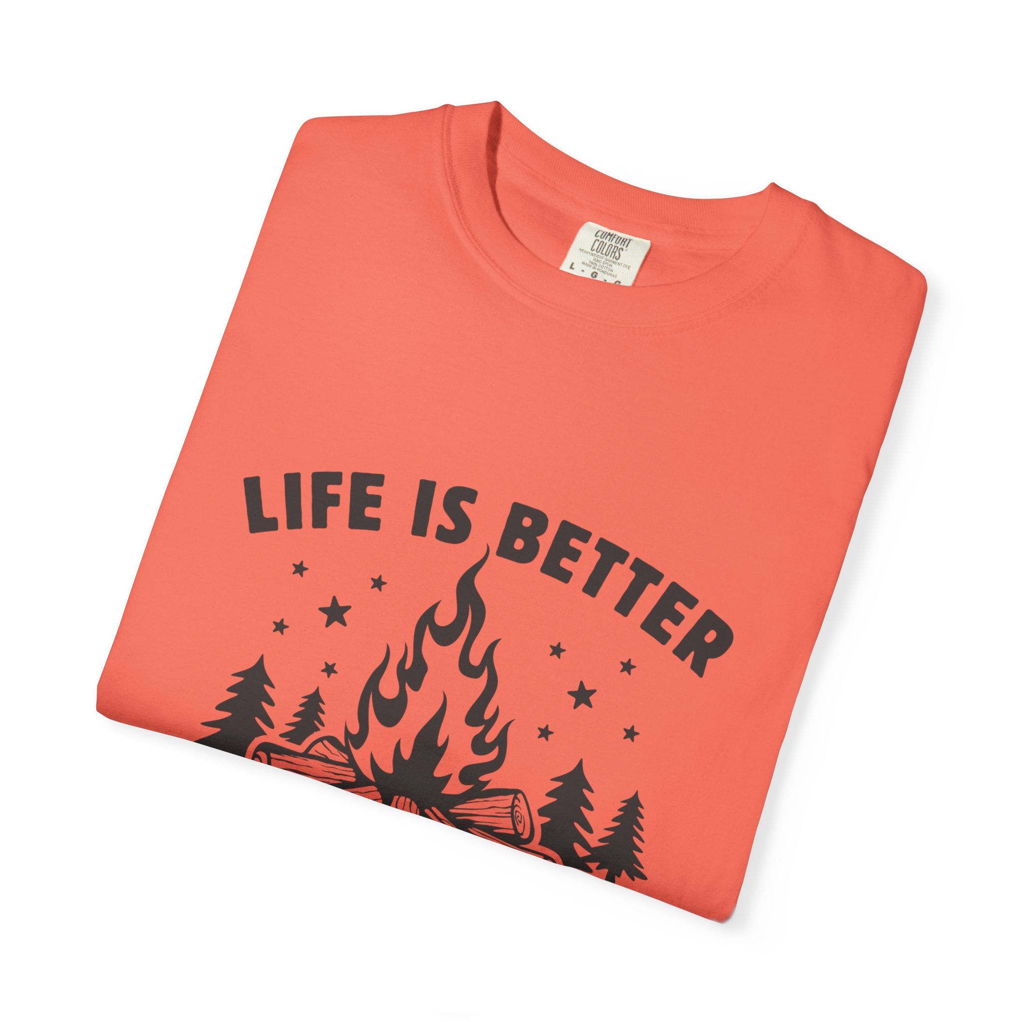 Campfire Vibes Unisex T-Shirt | Outdoor Adventure Tee | Camping Gift | Life is Better Around the Campfire | Casual Summer Shirt, [...]