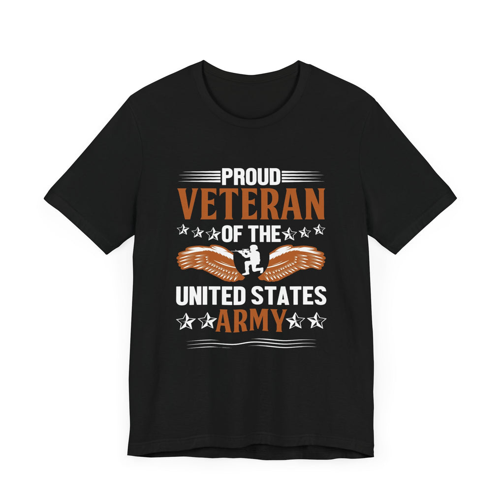 Proud Army Veteran—  Jersey Short Sleeve Tee