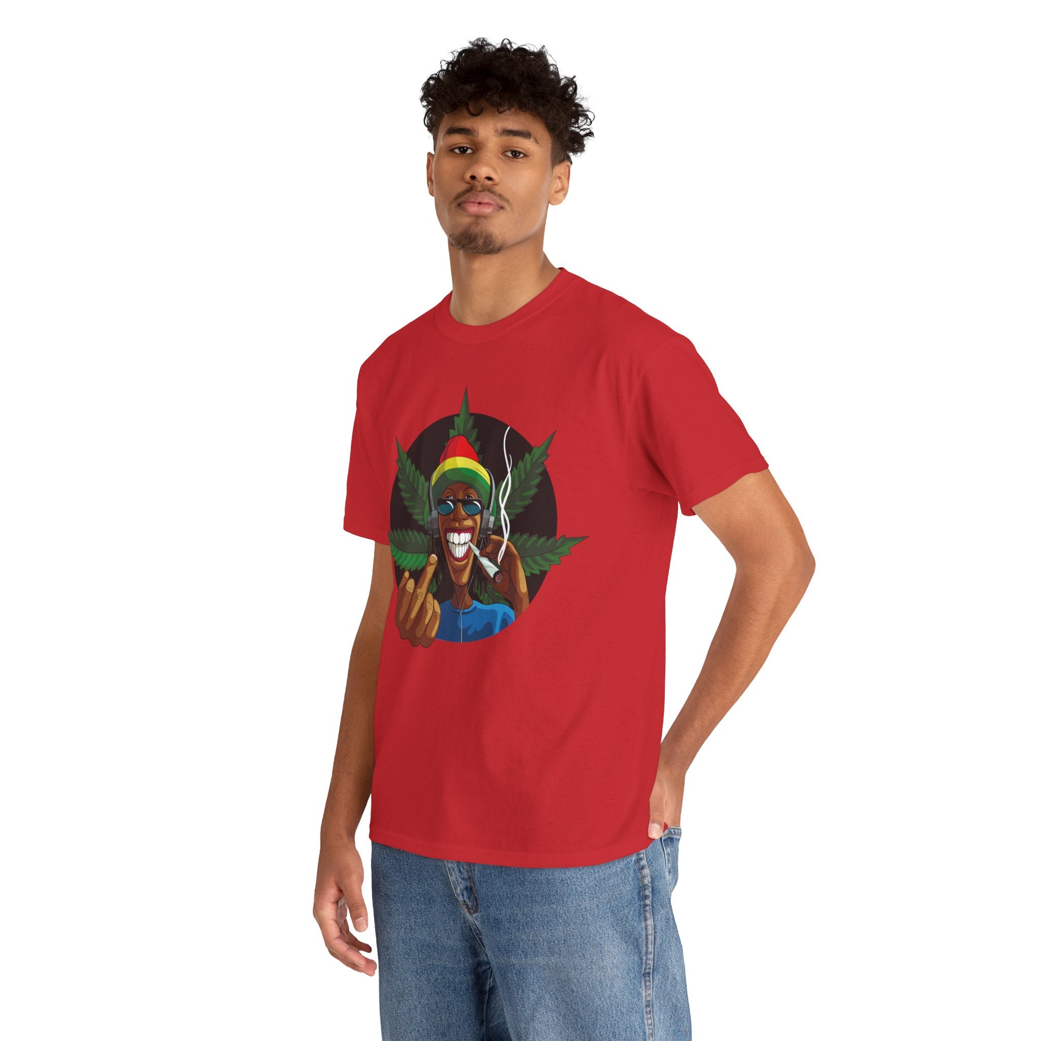 Fu # weed- Unisex Heavy Cotton Tee shirt