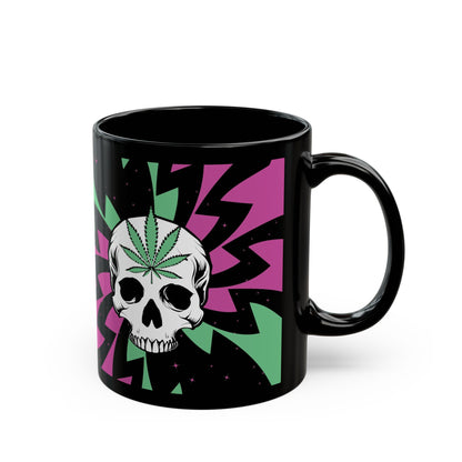 Weed-Black Mug (11oz, )