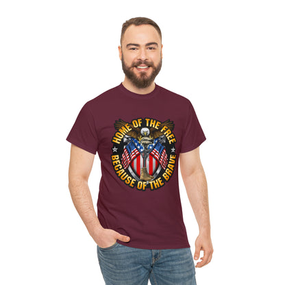 Home of the brave - Unisex Heavy Cotton Tee