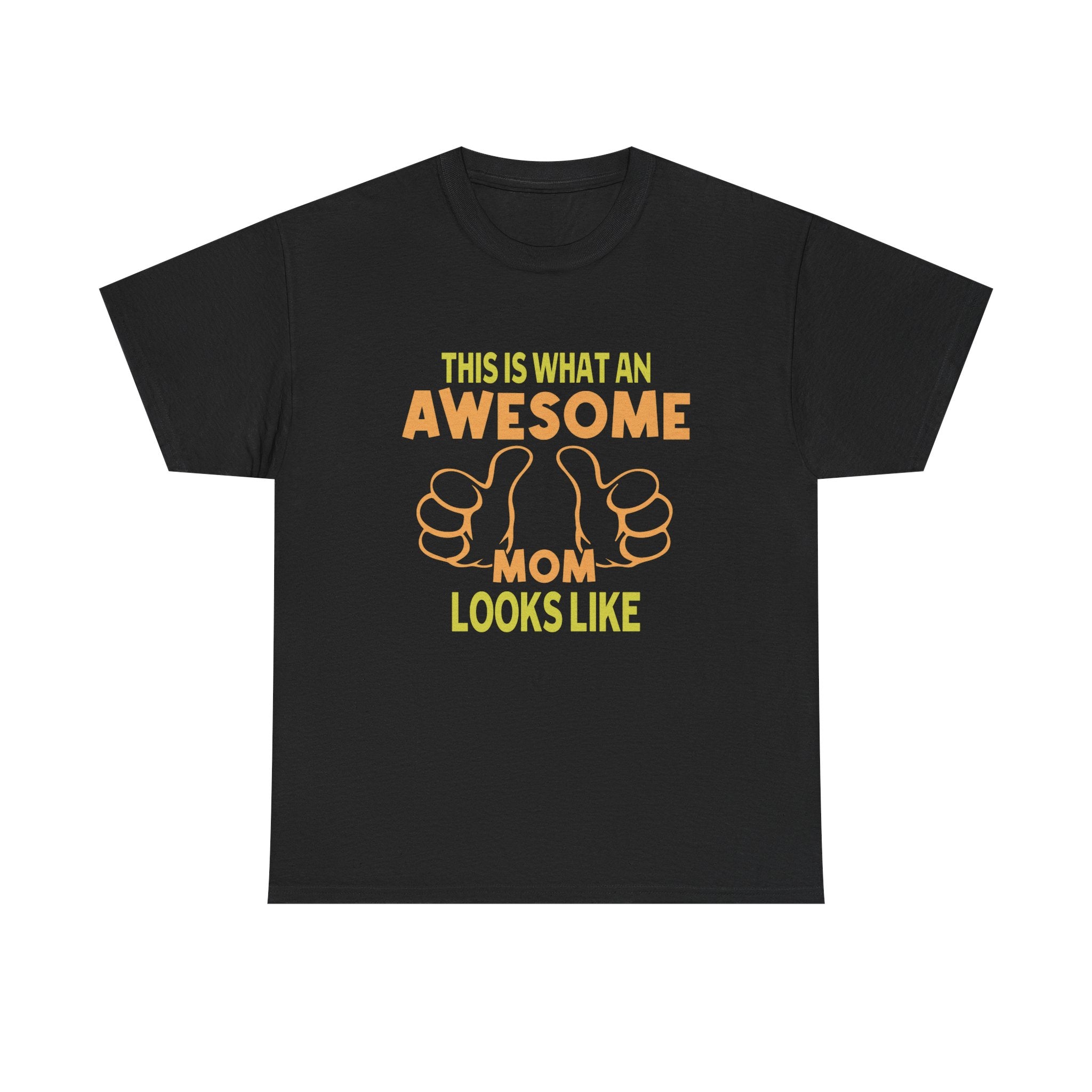 Awesome mom Heavy Cotton Tee Shirt