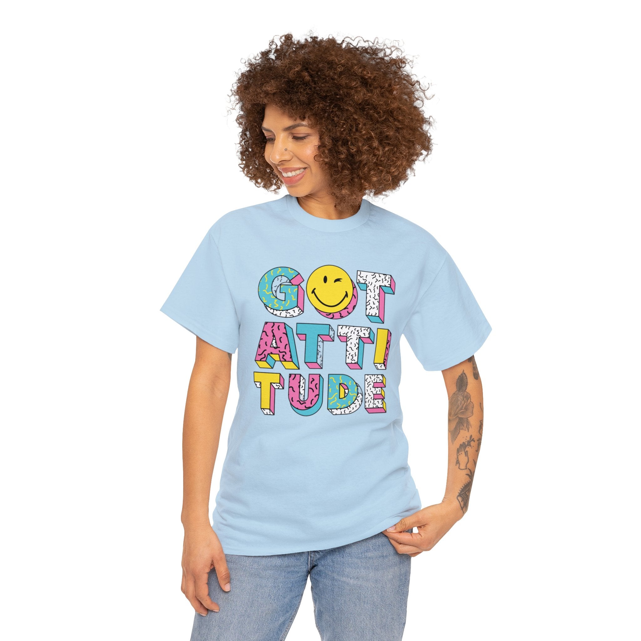 Got attitude— Heavy Cotton Tee shirt