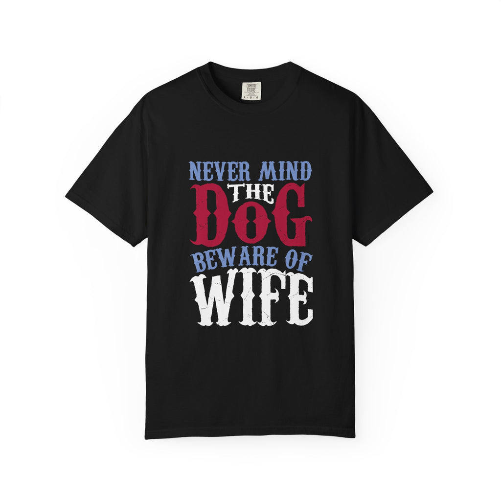 Funny Dog Warning T-Shirt, Gift for Dog Lovers, Pet Owner Humor Tee, Funny Dog Shirt, Casual Wear, Birthday Gift