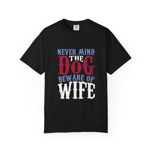 Funny Dog Warning T-Shirt, Gift for Dog Lovers, Pet Owner Humor Tee, Funny Dog Shirt, Casual Wear, Birthday Gift