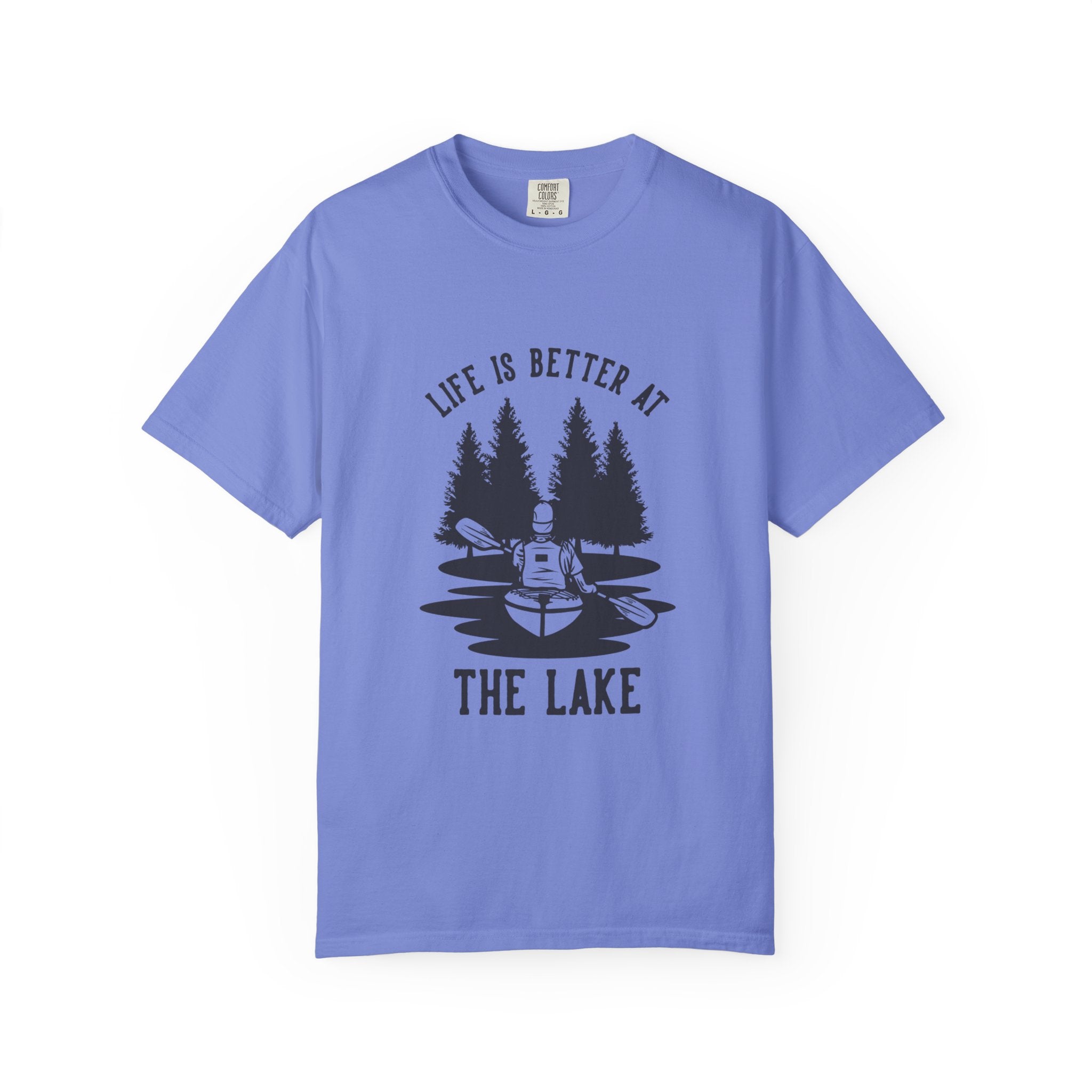 Lake Life Unisex Garment-Dyed T-Shirt - "Life is Better at the Lake"