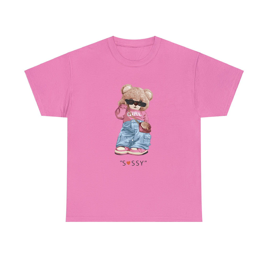 Sassy bear- Heavy Cotton Tee Shirt