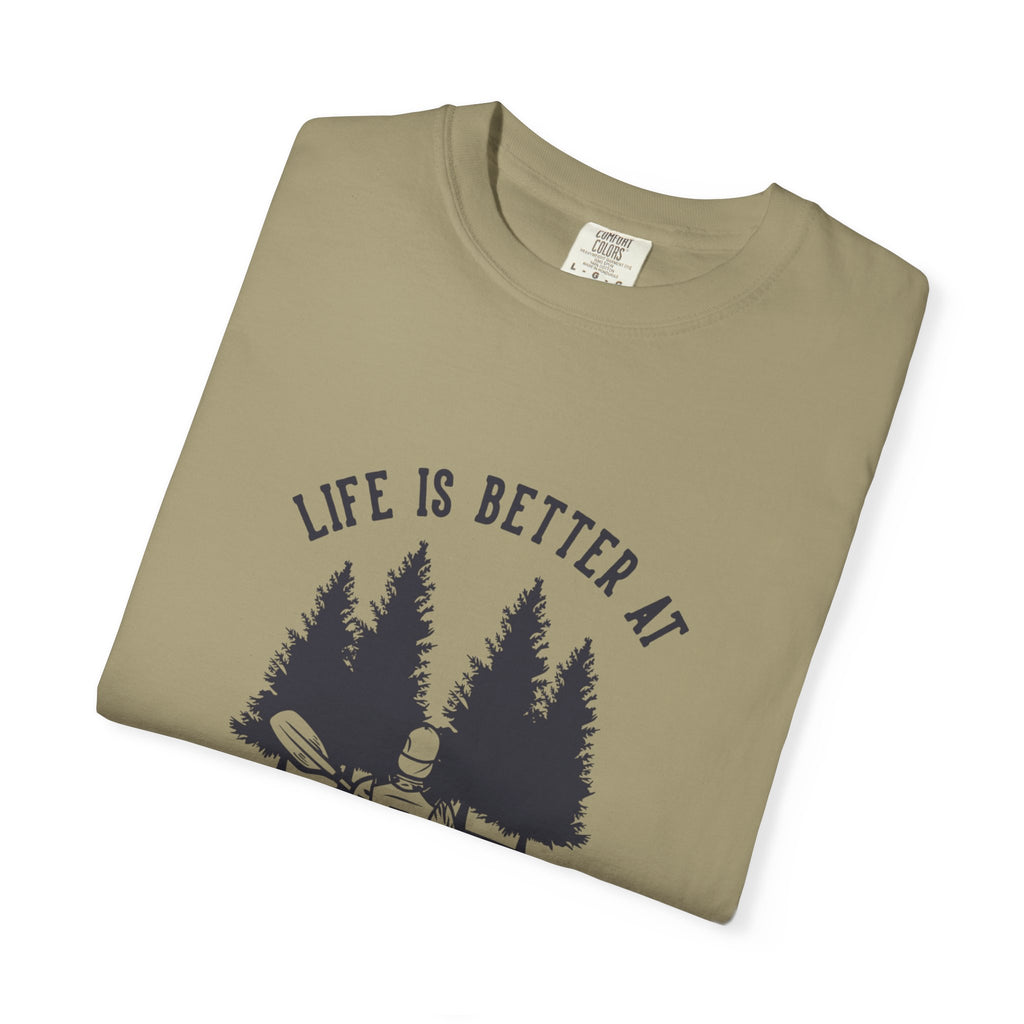Lake Life Unisex Garment-Dyed T-Shirt - "Life is Better at the Lake"