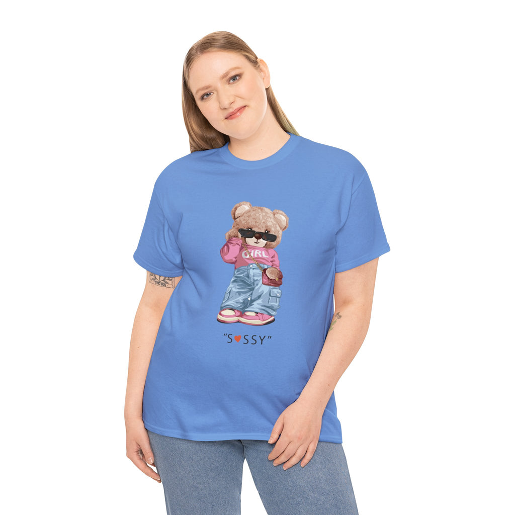 Sassy bear- Heavy Cotton Tee Shirt