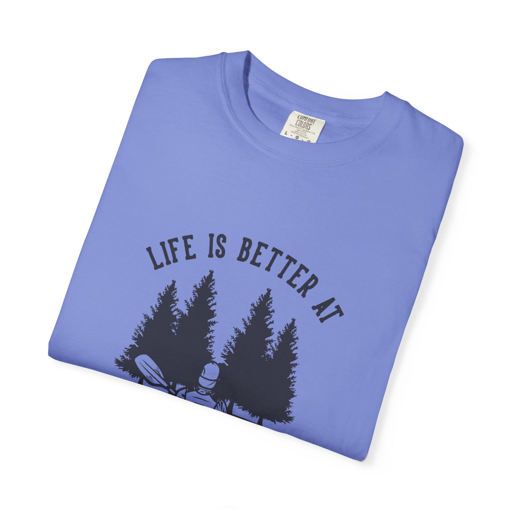 Lake Life Unisex Garment-Dyed T-Shirt - "Life is Better at the Lake"