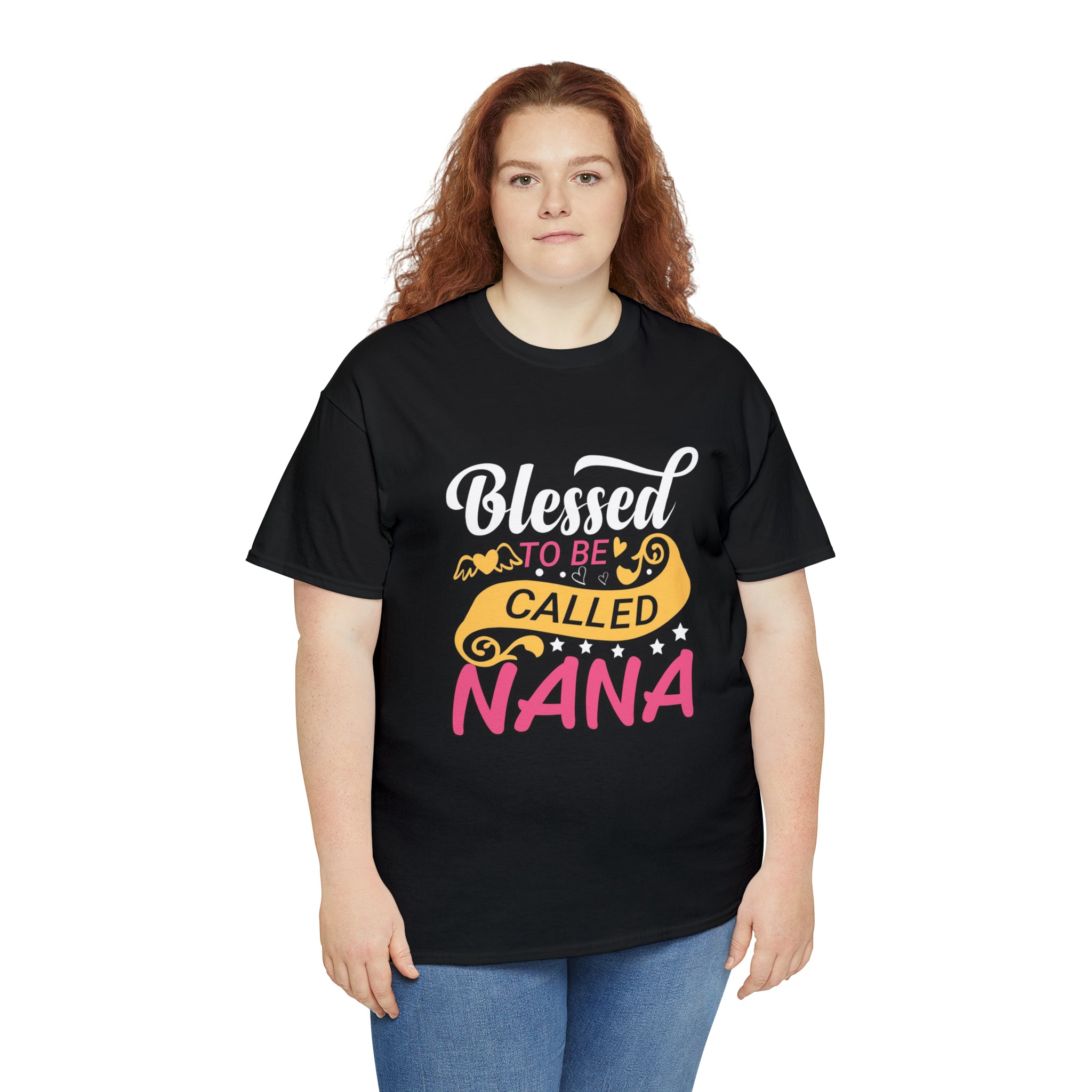 Blessed to be called nana-  Heavy Cotton Tee