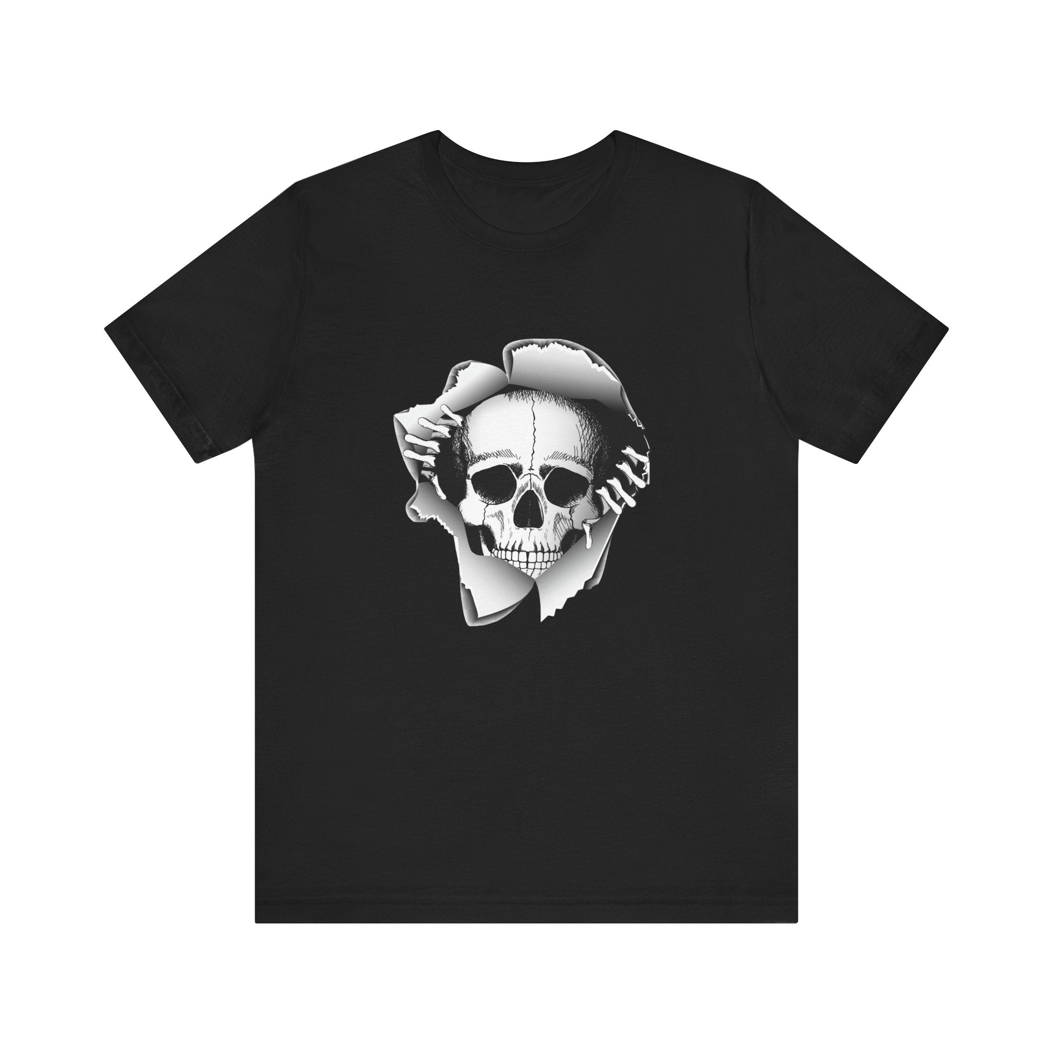 Skeleton- Jersey Short Sleeve Tee Shirt