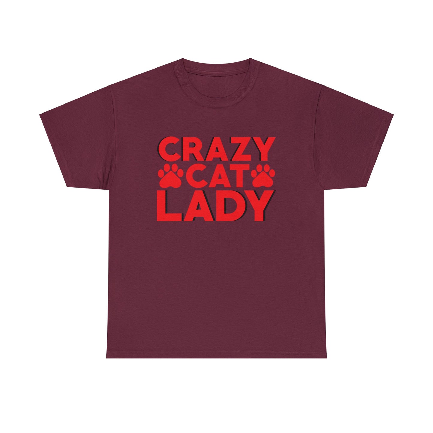 Crazy cat lady— Heavy Cotton Tee