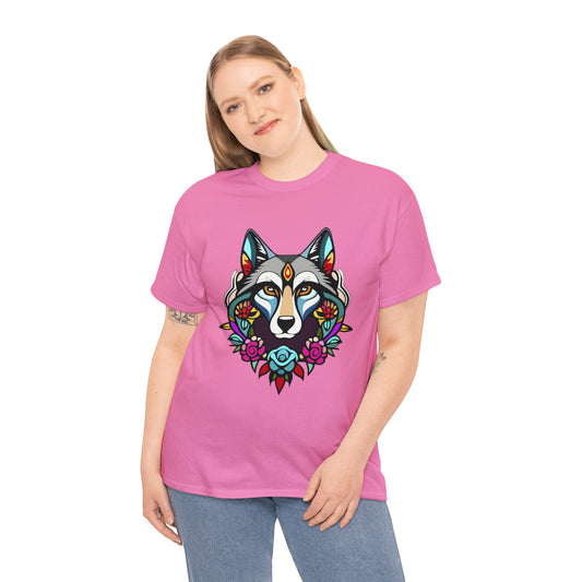 Wolf- Heavy Cotton Tee