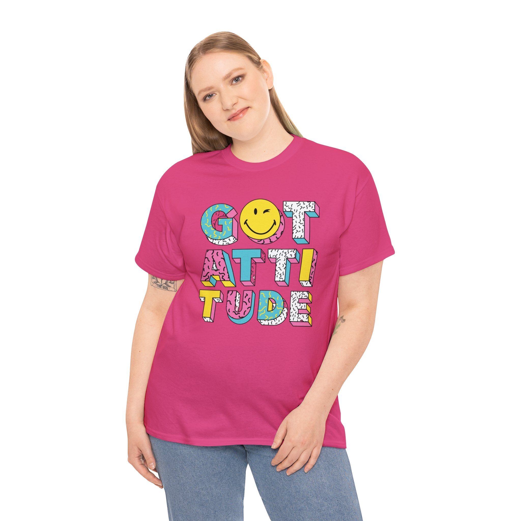 Got attitude— Heavy Cotton Tee shirt