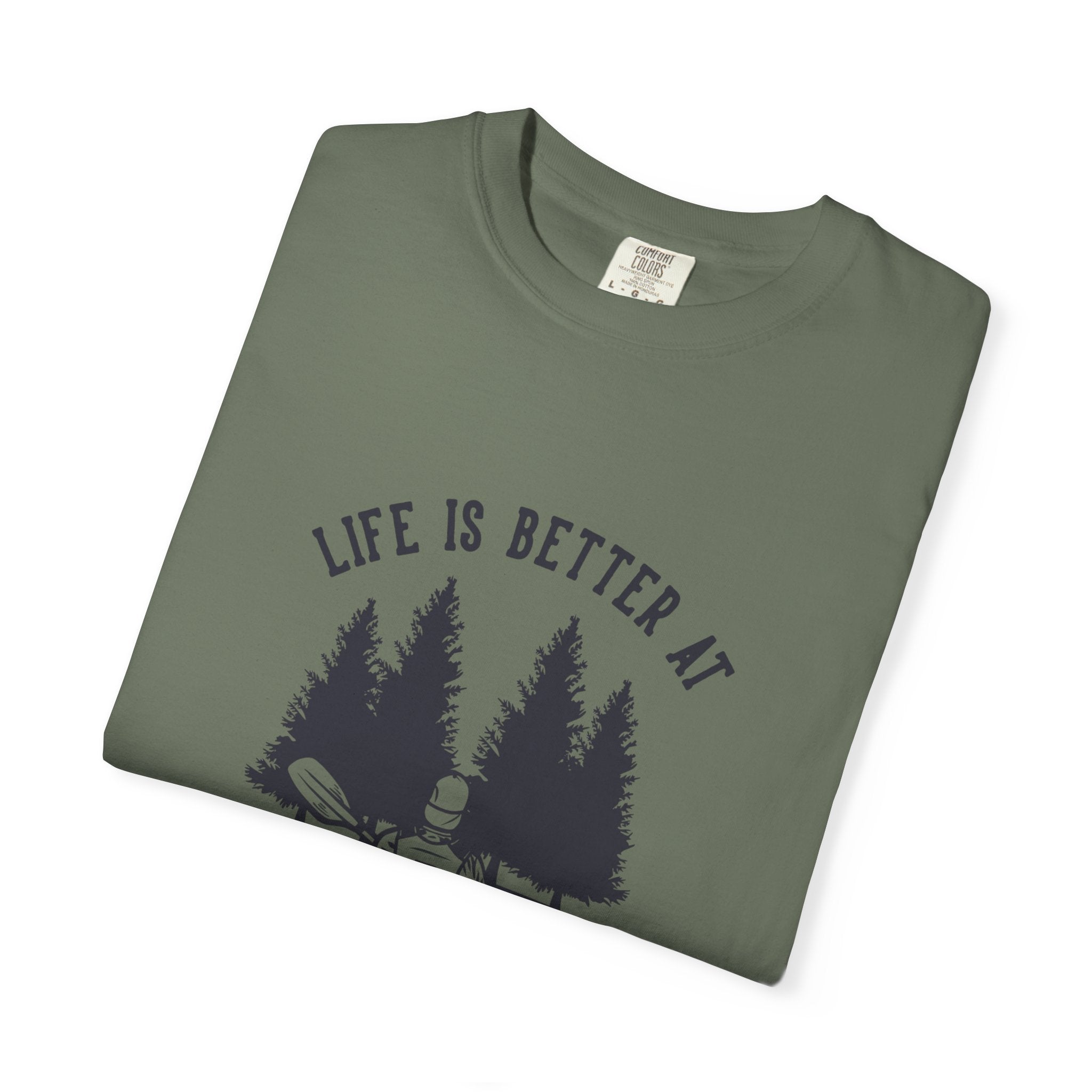 Lake Life Unisex Garment-Dyed T-Shirt - "Life is Better at the Lake"