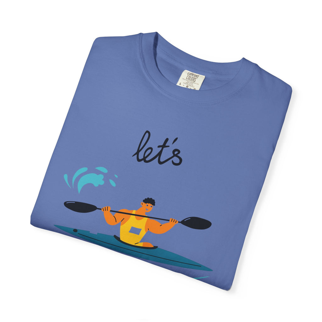 Kayaking T-Shirt - "Let's Paddle" unisex