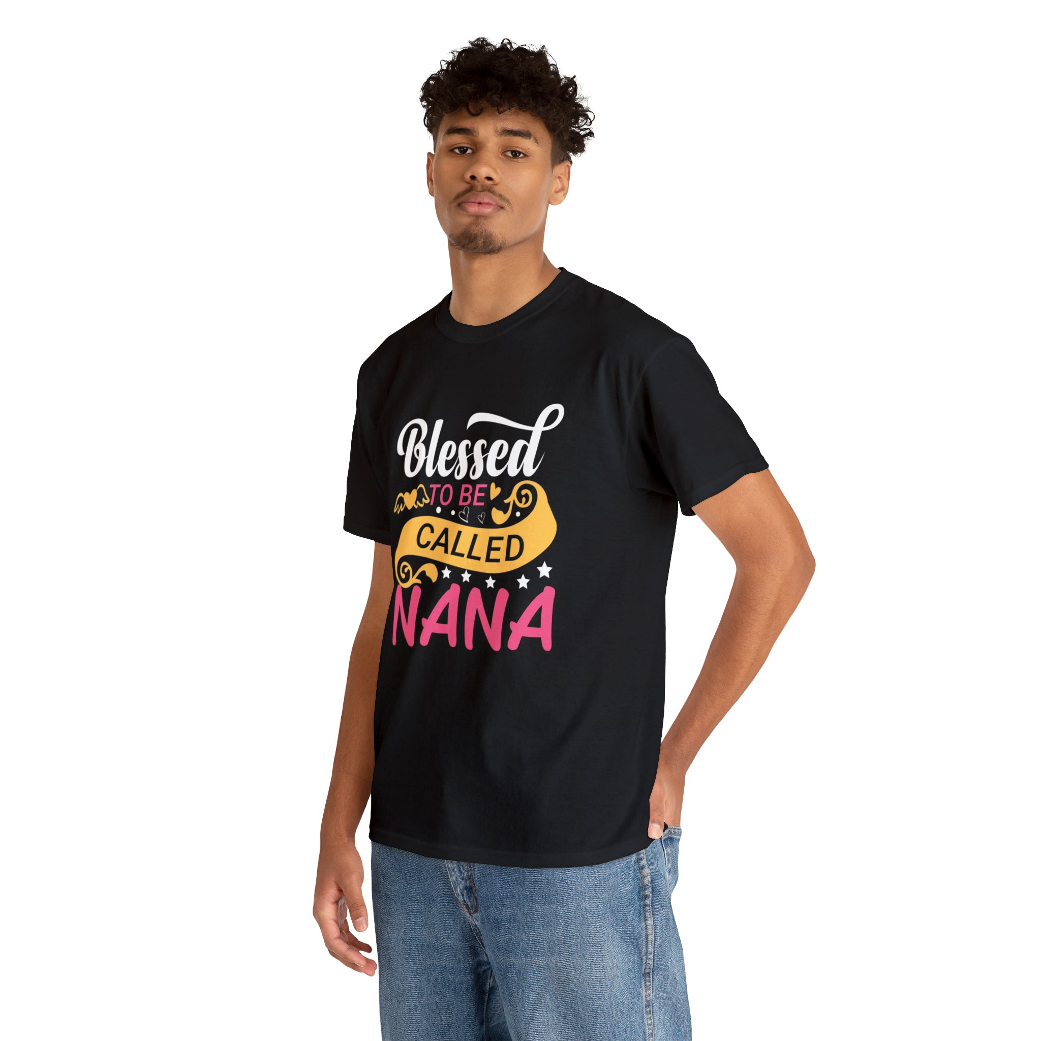 Blessed to be called nana-  Heavy Cotton Tee