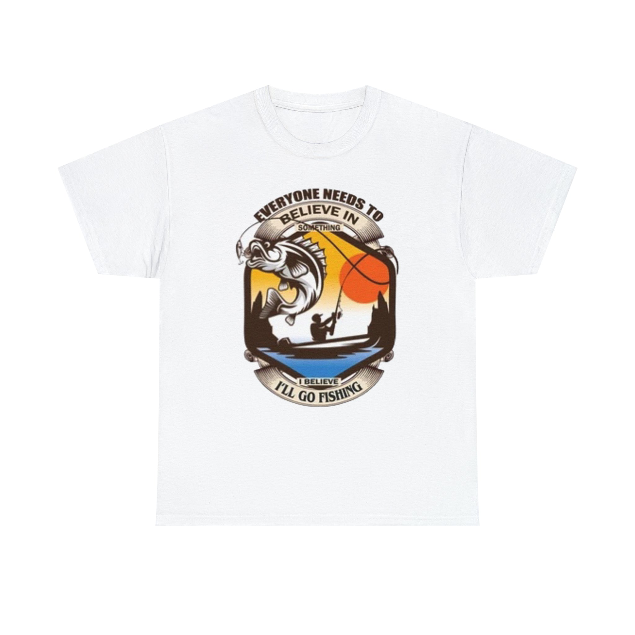 Fishing-Heavy Cotton Tee
