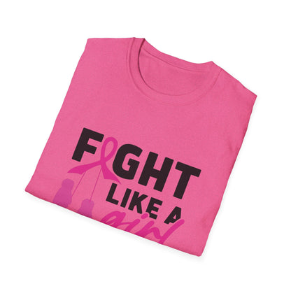 Fight like a girl- Softstyle T-Shirt