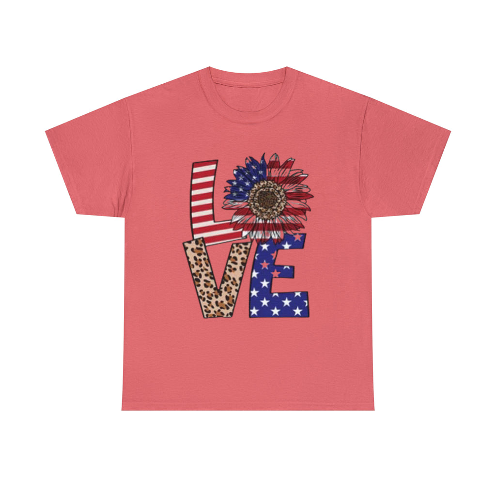 USA love-  Heavy Cotton Tee